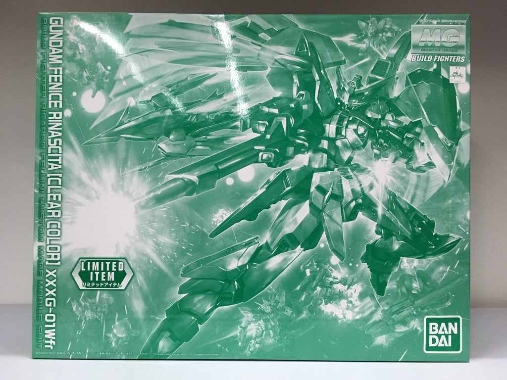 MG 1/100 - Gundam Base Limited - Gundam Fenice Rinascita (Clear Color) - image 3 - artbox