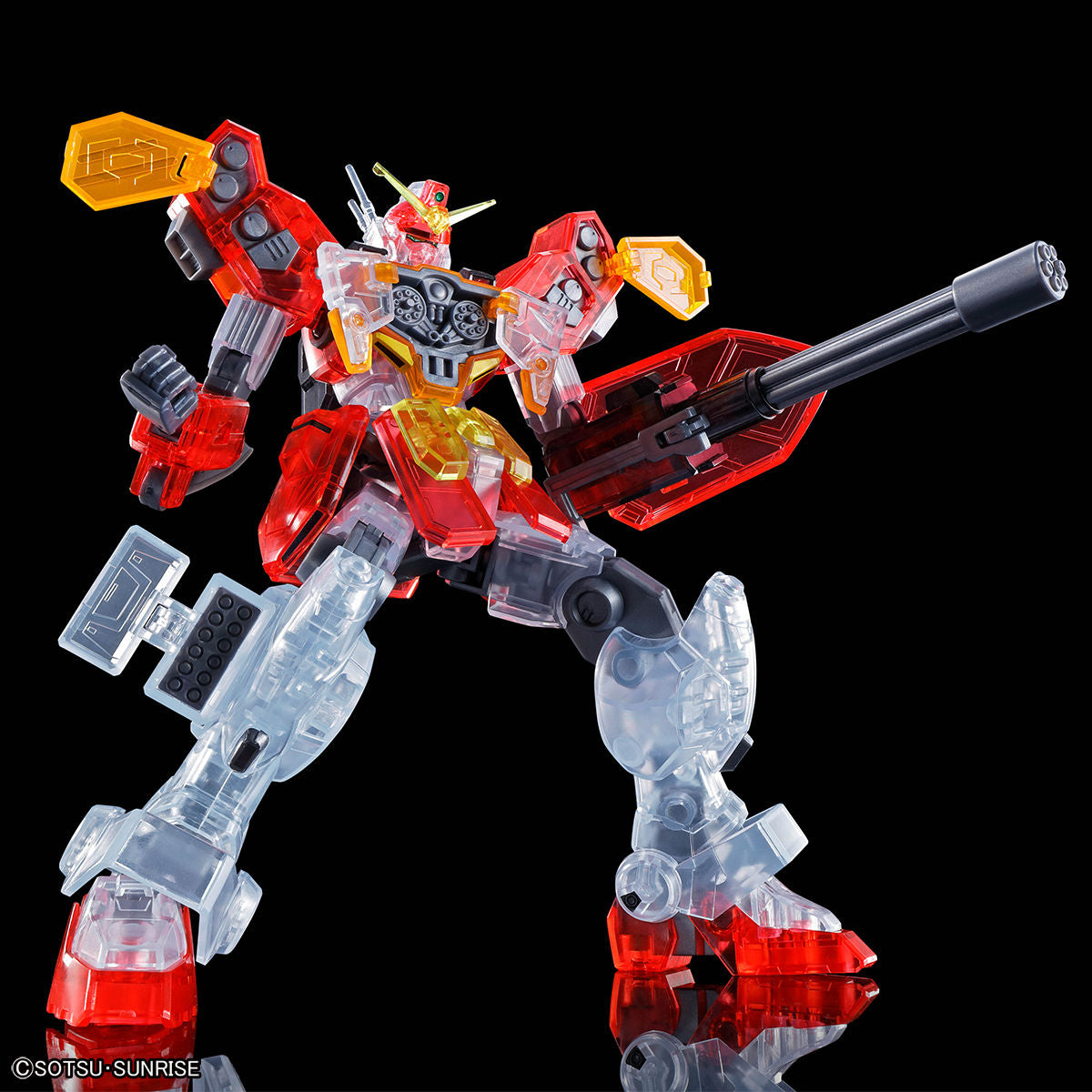 GUNDAM - HG 1/144 - XXXG-01H Gundam Heavyarms (Clear Color) - Premium Bandai - image 2