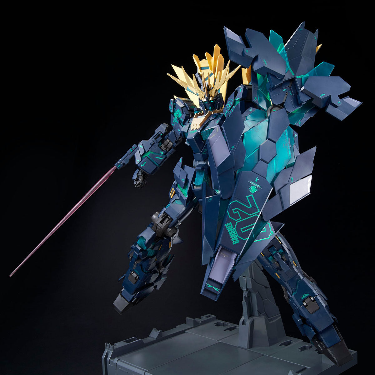 Perfect Grade 1/60 Unicorn Gundam 02 Banshee Norn (Final Battle Ver.) - Premium Bandai image 6
