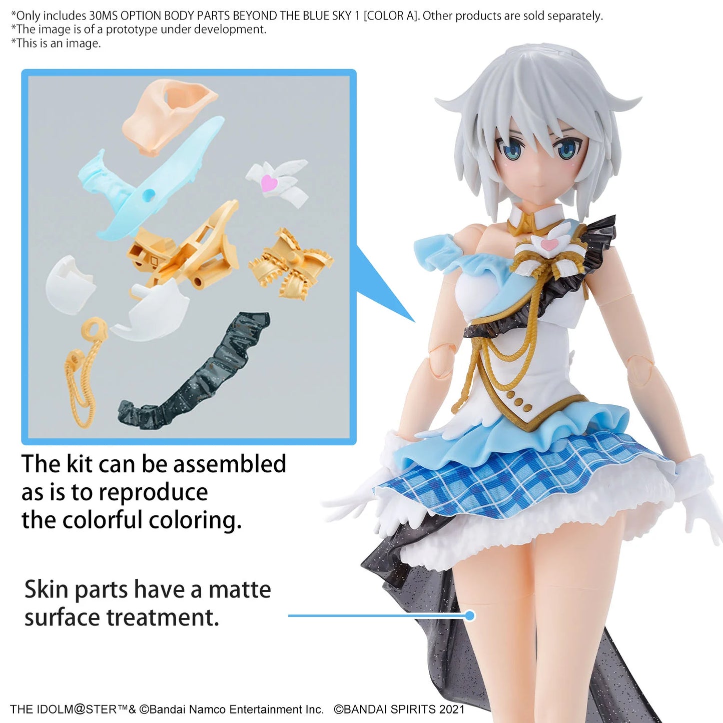 30MS - The Idolmaster Option Body Parts Beyond the blue sky 1 - Model Kit
