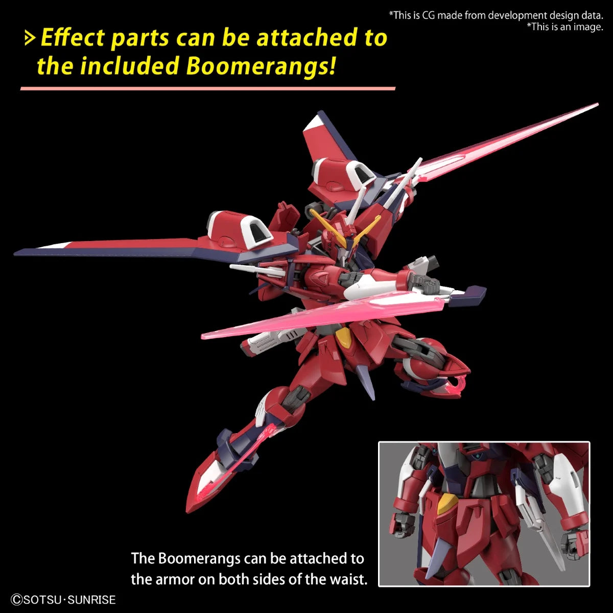 GUNDAM - HG 1/144 - Immortal Justice Gundam - Model Kit