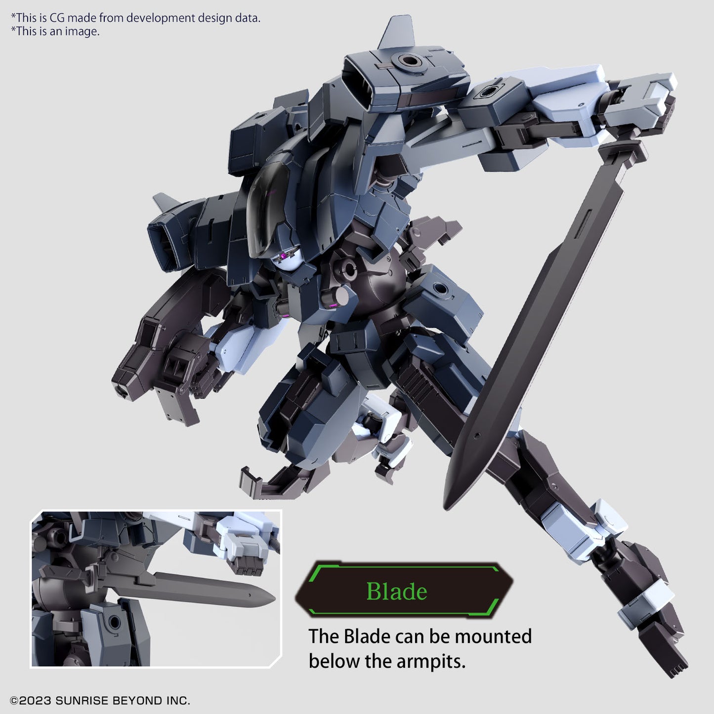 KYOUKAI SENKI - HG 1/72 - Aaronrhino Grady Exclusive - Model Kit