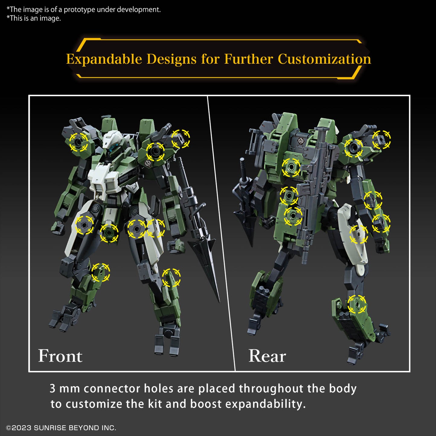 KYOUKAI SENKI - HG 1/72 MAILeS Gouyocostum - Model Kit