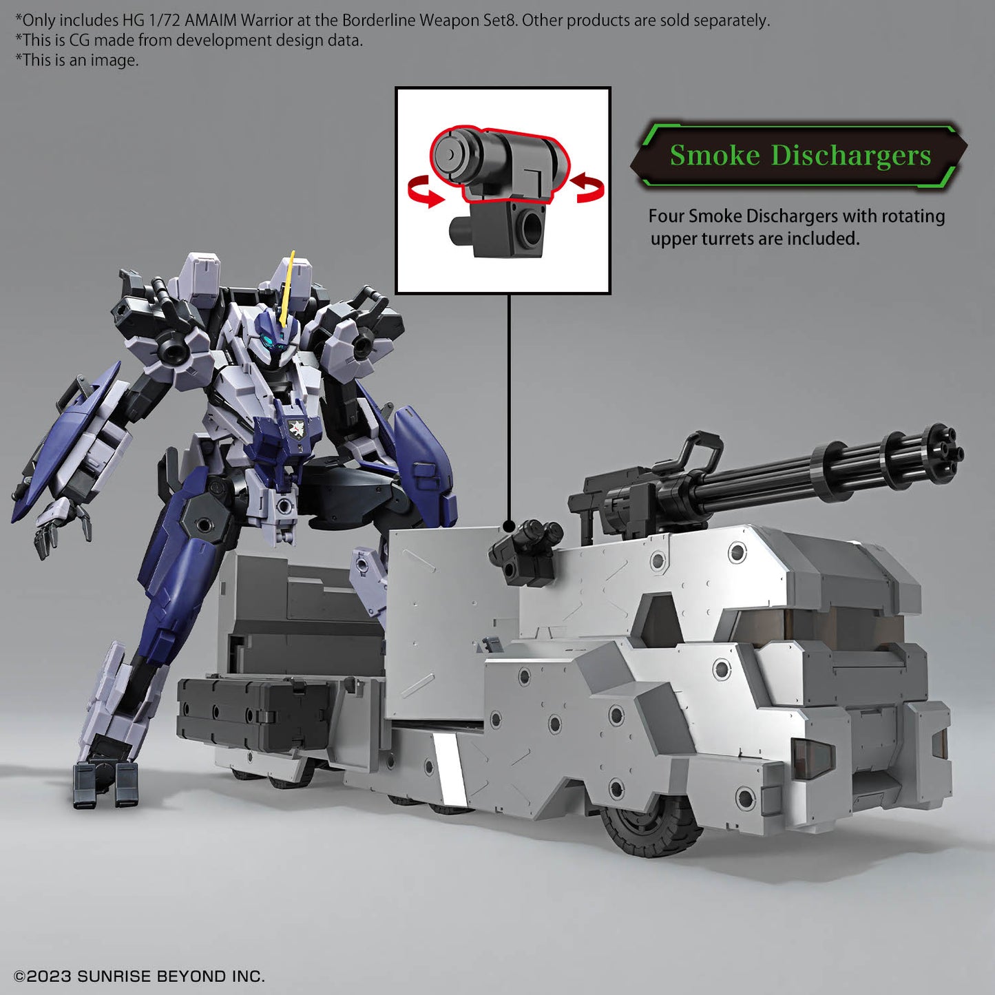 KYOUKAI SENKI - HG 1/72 - Weapon Set (SET 8) - Model Kit