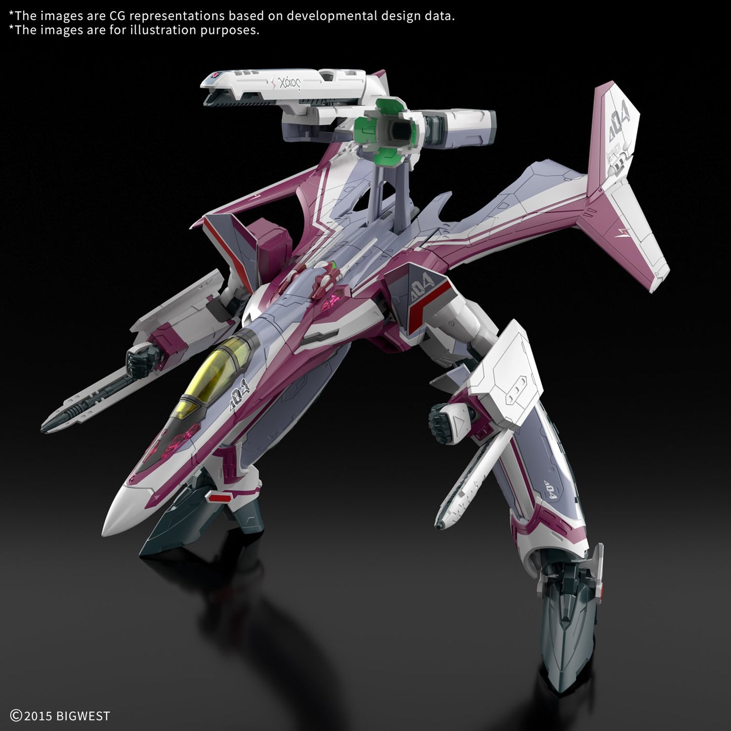 MACROSS - HG 1/100 VF-31C Siegfried (Farina Jenius)-2