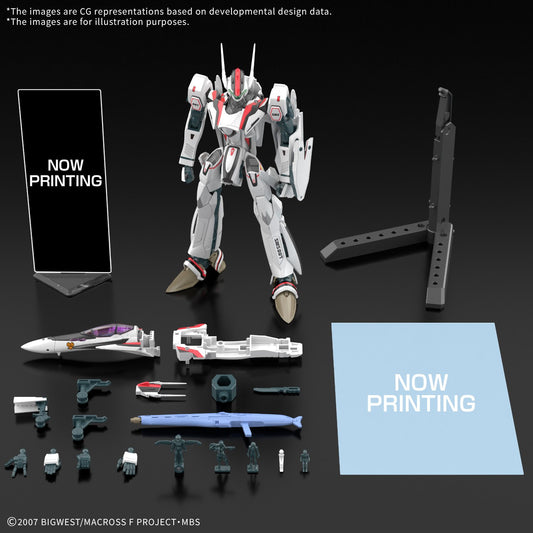 MACROSS - HG 1/100 VF-25F Messiah Valkyrie Alto Custom Deluxe Set - image 1