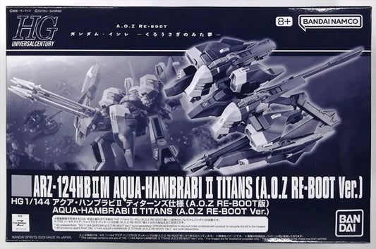 GUNDAM - HGUC 1/144 - Aqua Hambravi II Titans (A.O.Z RE-BOOT version) - Premium Bandai