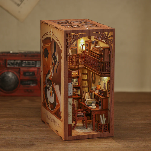 BOOK NOOK KIT - DIY - Le Rythme Secret - 355pc + Eclairage LED - Image 3