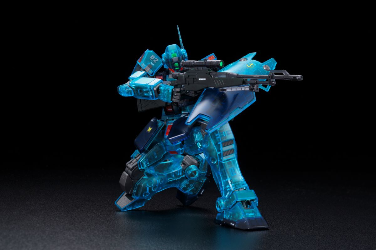 GUNDAM - MG 1/100 - GM Sniper II (Clear Color) - Premium Bandai - image 2
