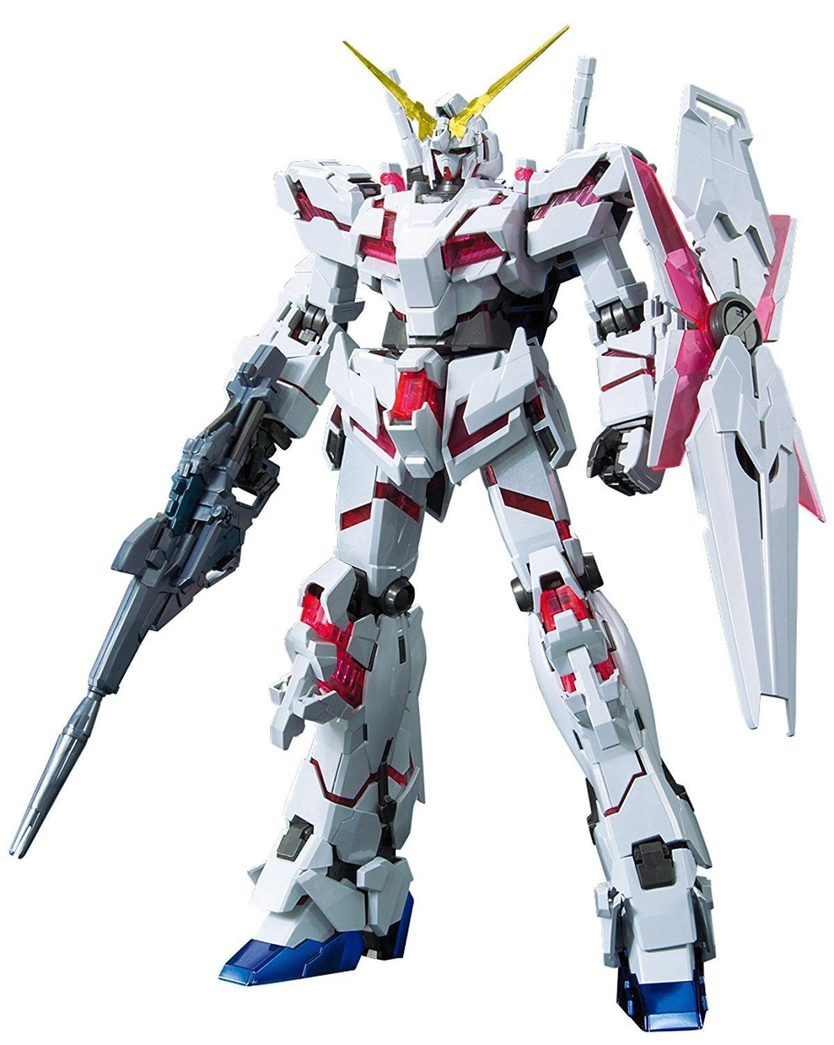 GUNDAM - MG 1/100 - Unicorn Gundam (Red/Green TF) Titanium Finish