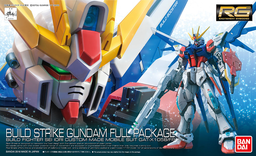 Gunpla RG 1/144 Build Strike Gundam Full Package Zone Gunpla