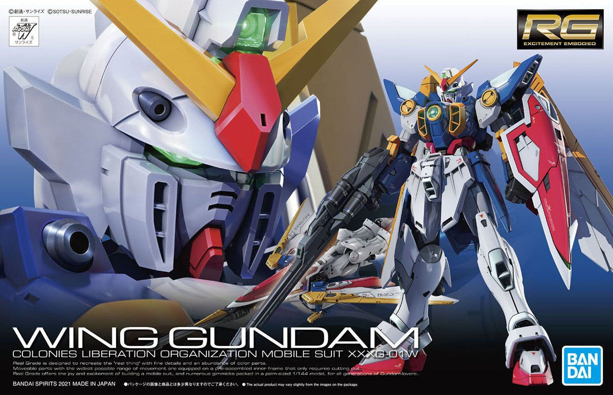 Gunpla RG 1/144 - Wing Gundam – Zone Gunpla