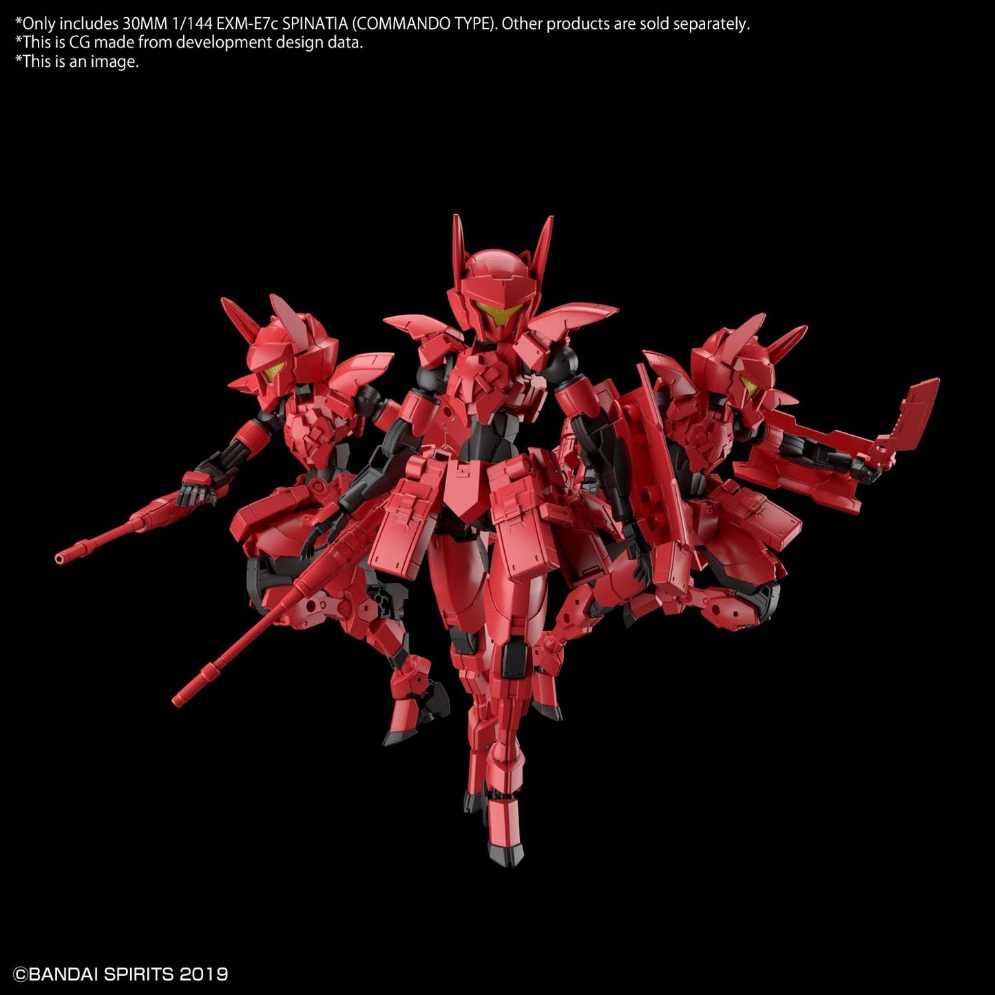 30MM - 1/144 - EXM-E7c Spinatia (Commando Type)