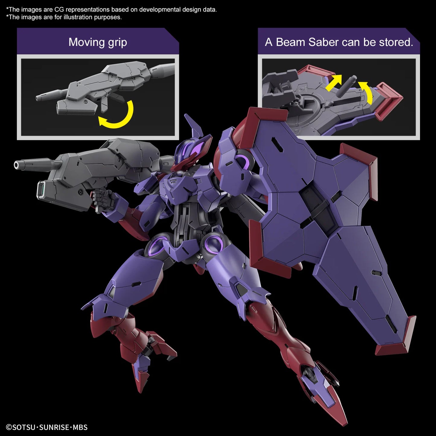 GUNDAM - HG 1/144 - Beguir-Pente