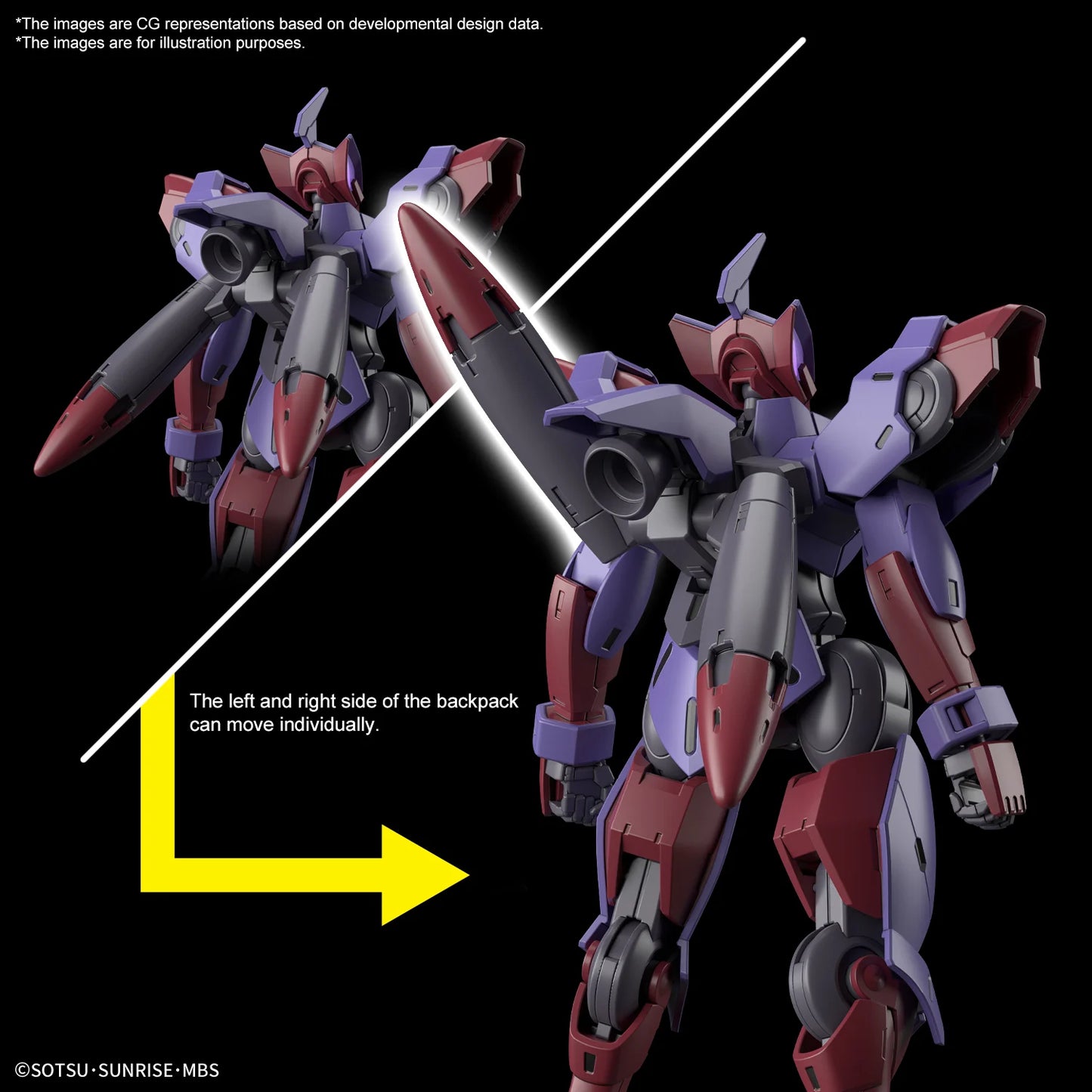 GUNDAM - HG 1/144 - Beguir-Pente