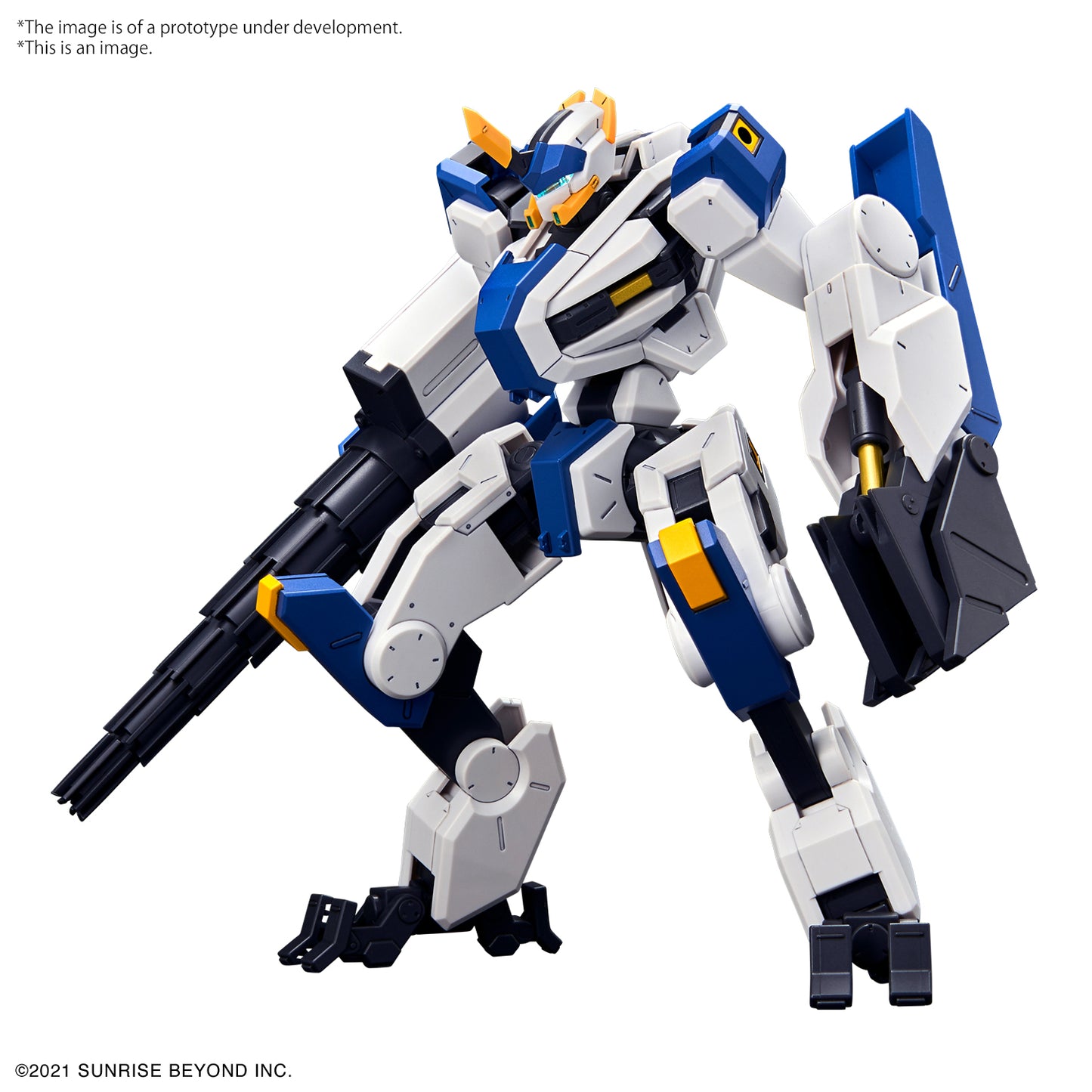 境界戦記 - HG 1/72 - MAILES 白地 (ドリル&クローアーム)