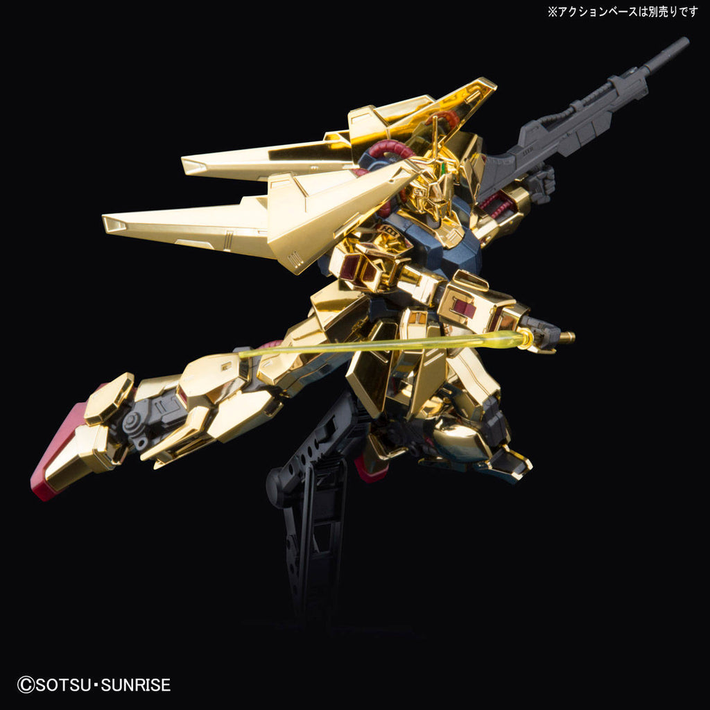 HG 1/144 - Gundam Base Limited - Hyaku-Shiki [Gold Coating] - image 4