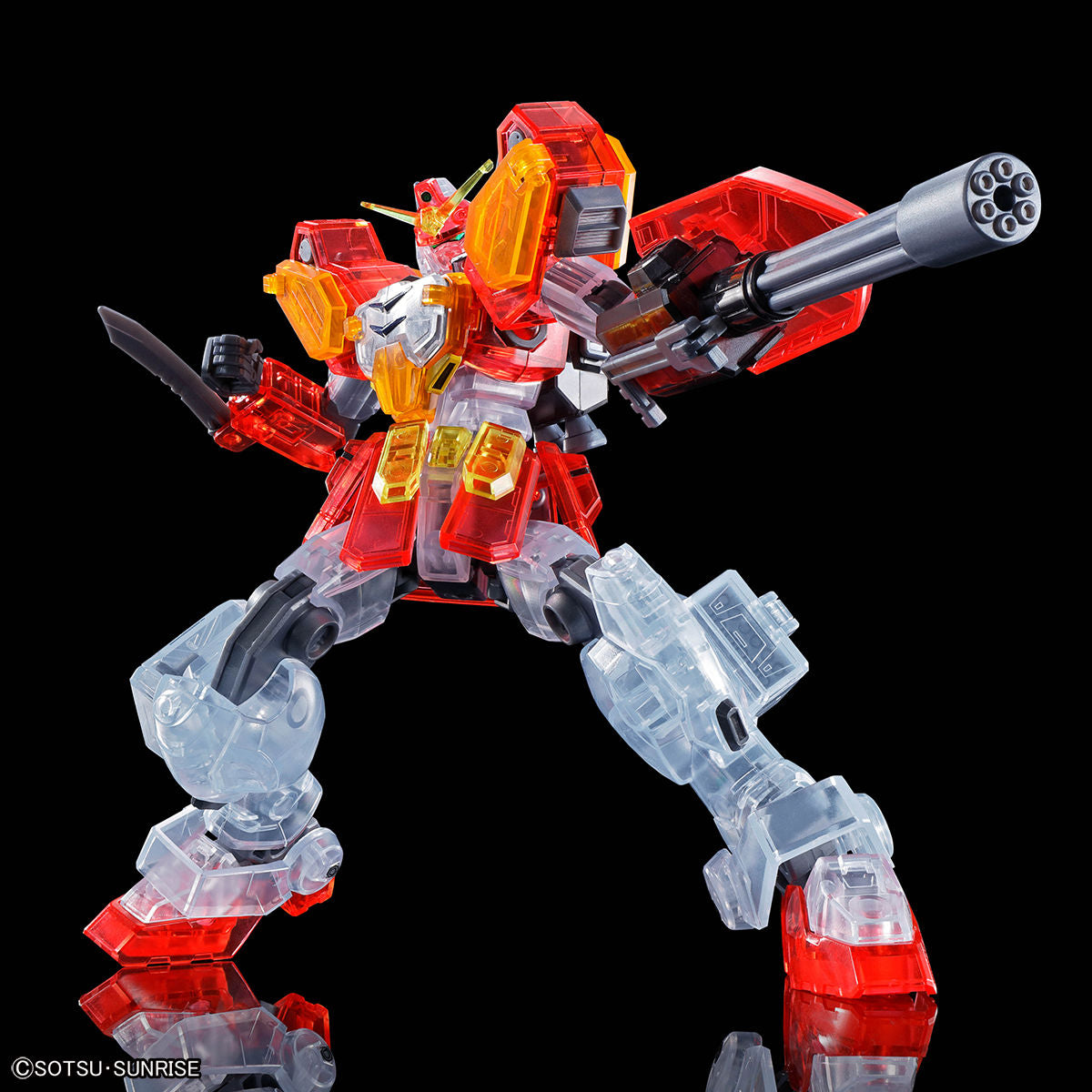GUNDAM - HG 1/144 - XXXG-01H Gundam Heavyarms (Clear Color) - Premium Bandai - image 3