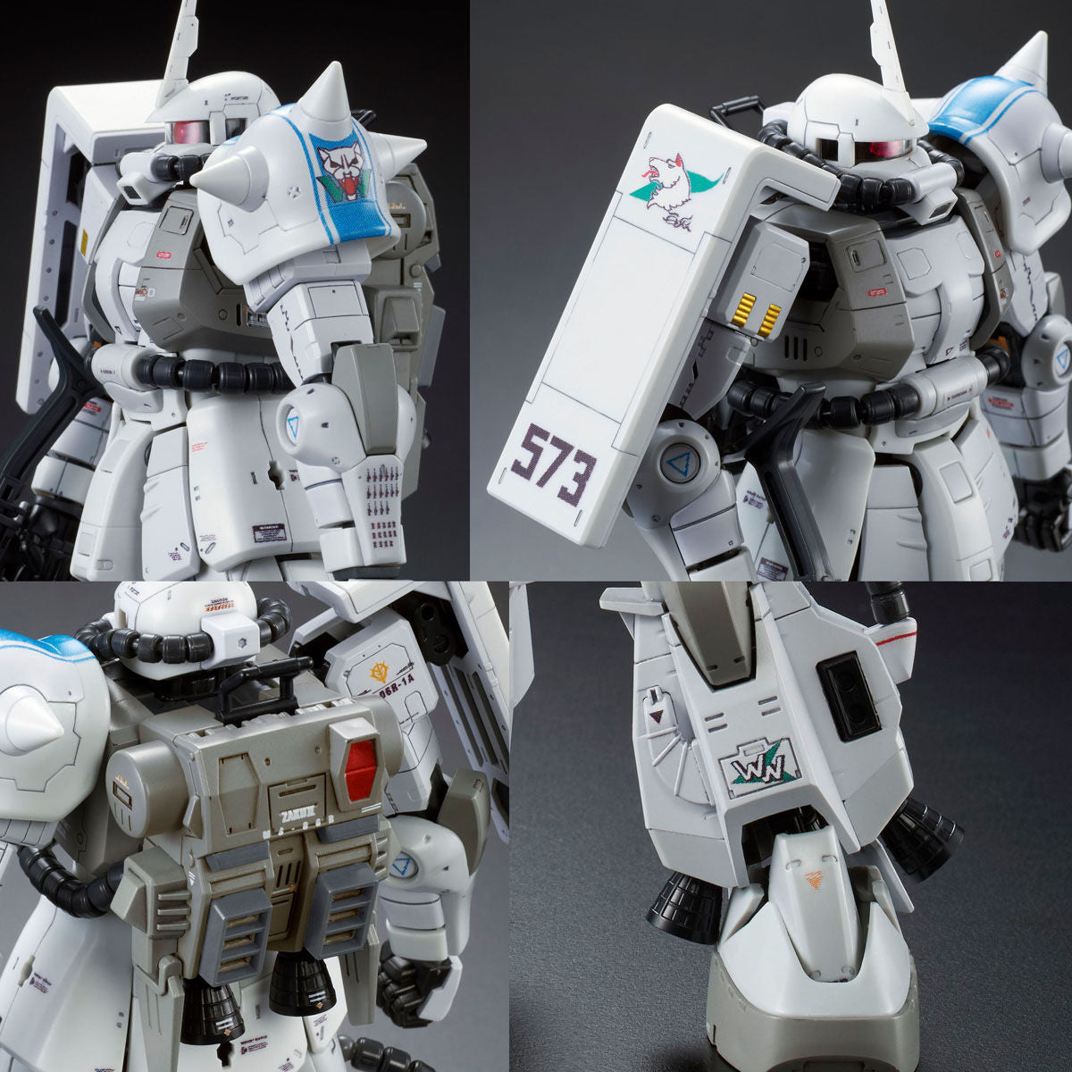 GUNDAM - RG 1/144 - MS-06R-1A Shin Matsunaga's Zaku II - Premium Bandai - image - 10