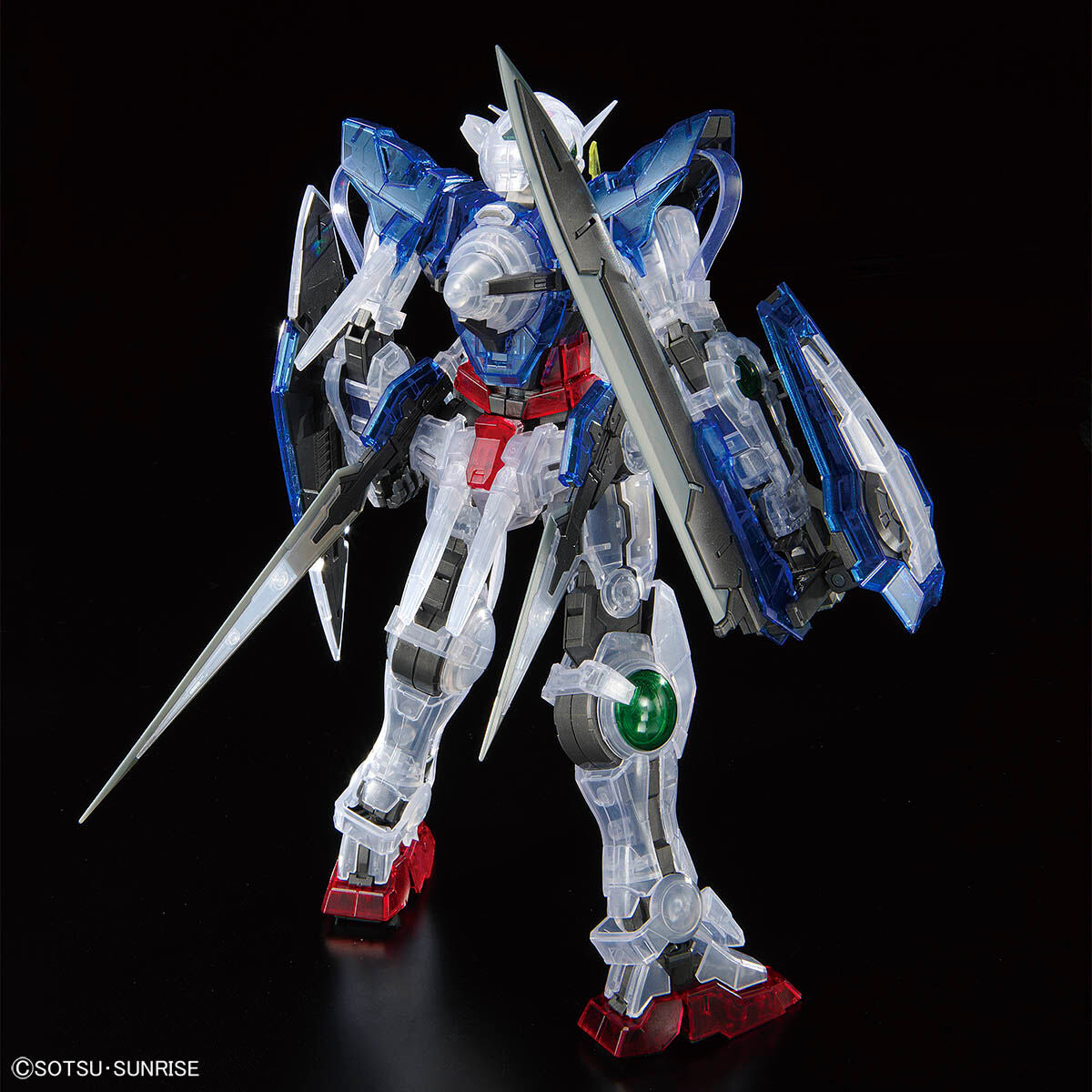 MG 1/100 - Gundam Base Limited - Gundam Exia (Clear Color) - image 2