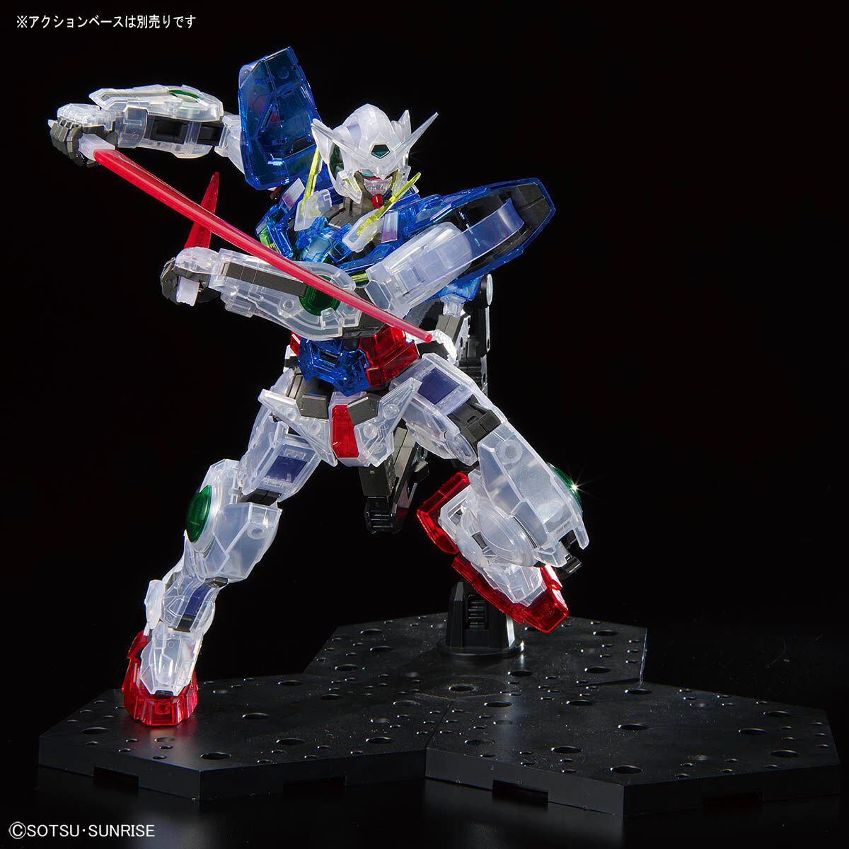 MG 1/100 - Gundam Base Limited - Gundam Exia (Clear Color) - image 4