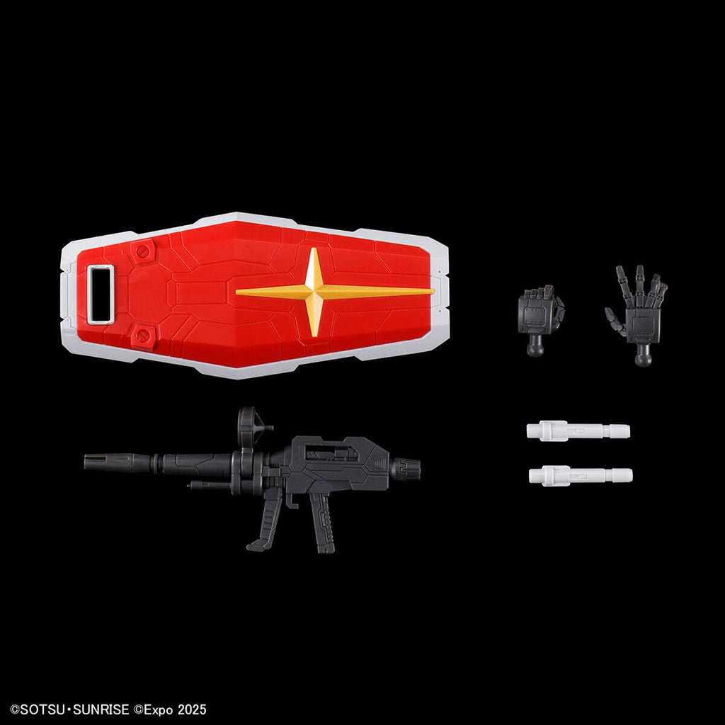EG: Gundam Base Limited - EXPO2025 RX-78F00/E Gundam + Option Parts Set (EX-001 G.L.R.S.S. Feather Unit)