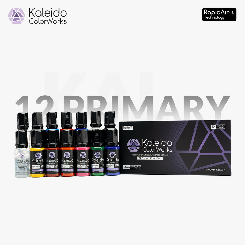 Kaleido ColorWorks - 12 Primary Color Set