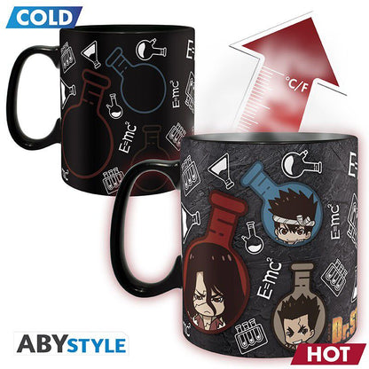 DR STONE - Mug thermoréactif - Groupe