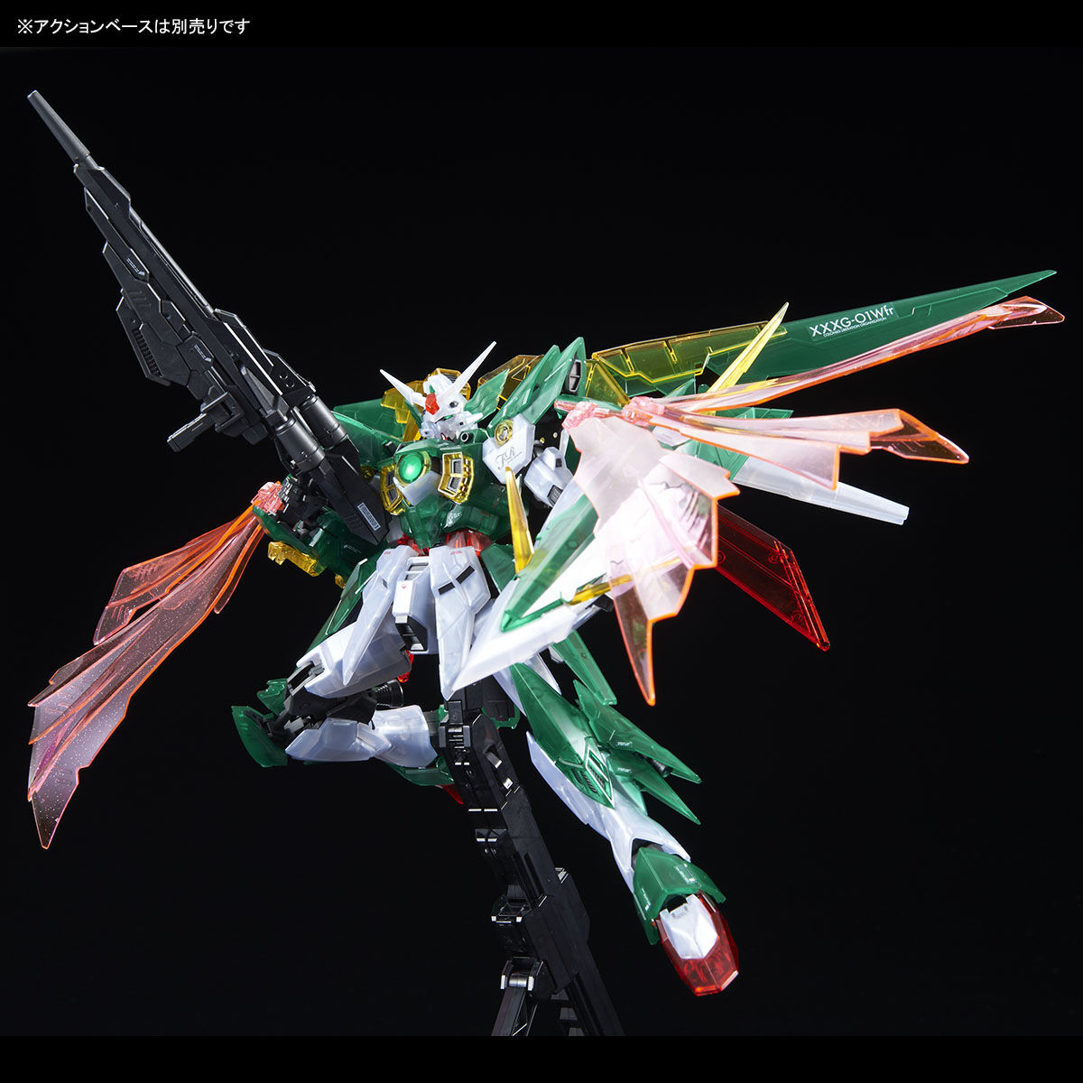 MG 1/100 - Gundam Base Limited - Gundam Fenice Rinascita (Clear Color) - image 2