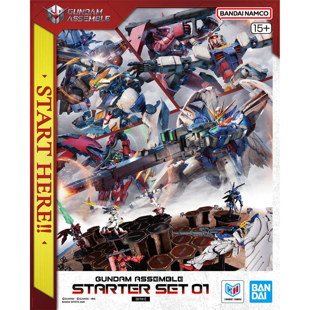 Gundam Assemble - Starter Set 01 [ST01] boxart set