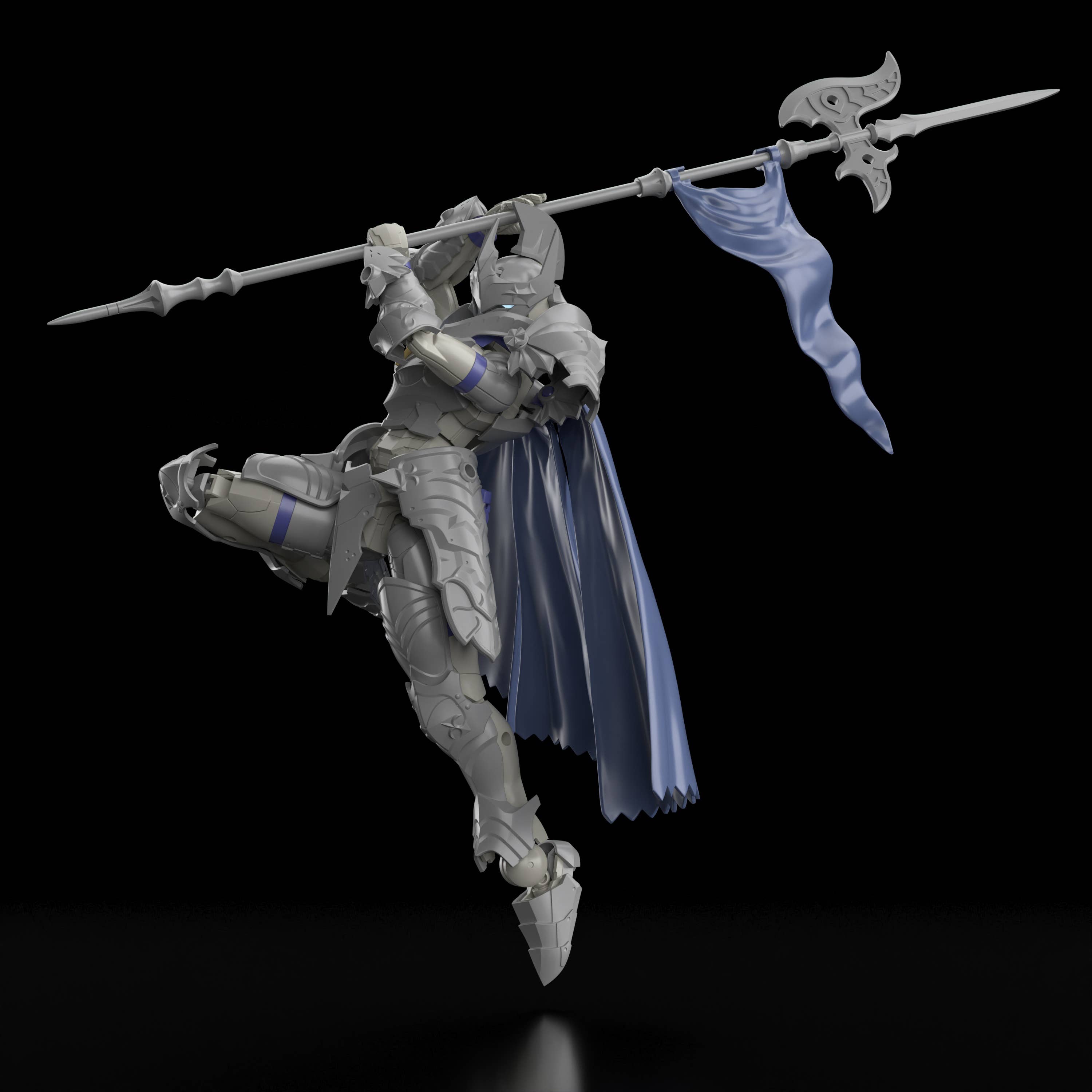 30 Minutes Fantasy - Class Up Armor Liber Commander posing 2