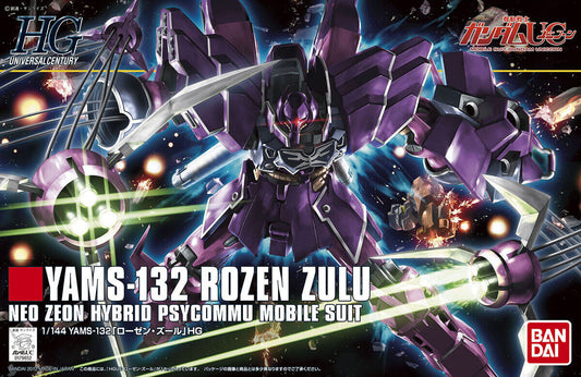 GUNDAM - HGUC 1/144 - YAMS-132 ROZEN ZULU - Model Kit