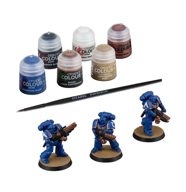 Warhammer 40K – Citadel Space Marines Infernus Paint Set 01