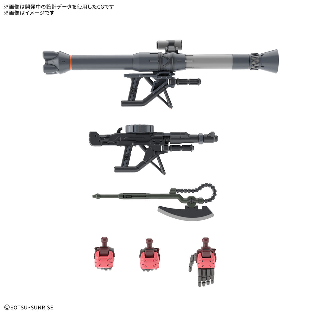 HG 1/144 - Gundam GQuuuuuuX Char's Zaku (GQ)-5