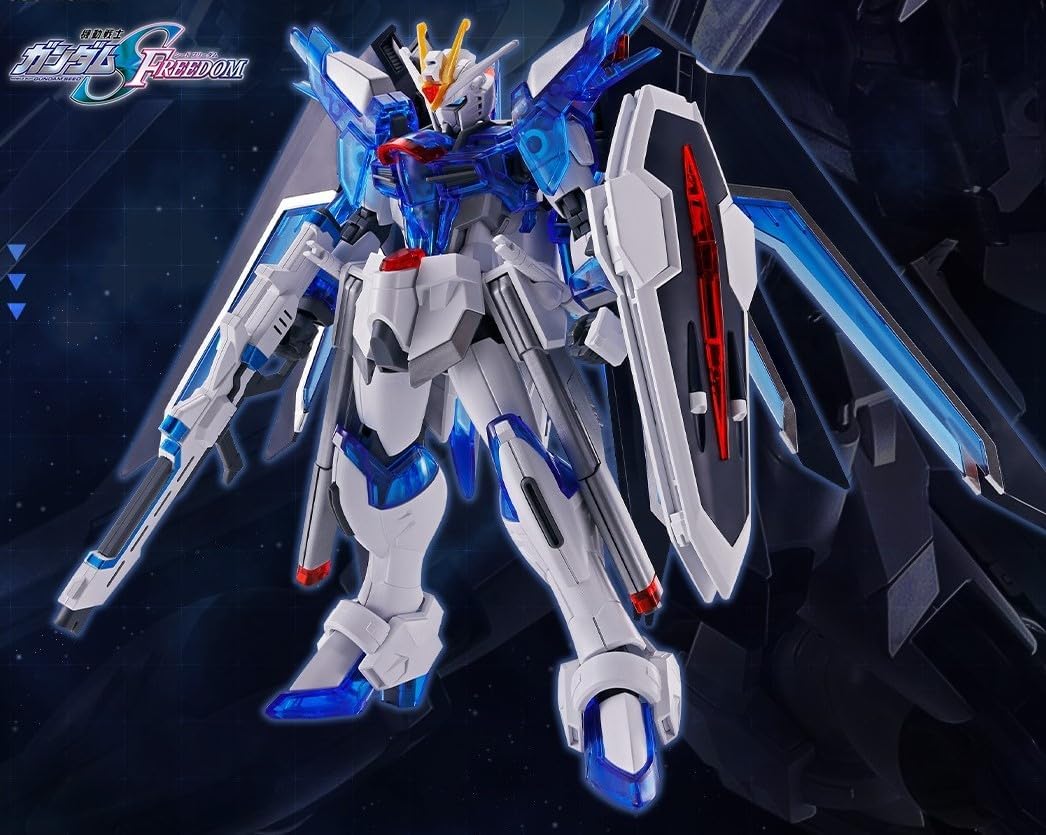 GUNDAM - HG 1/144 - Rising Freedom Gundam (Solid Clear) - Premium Bandai