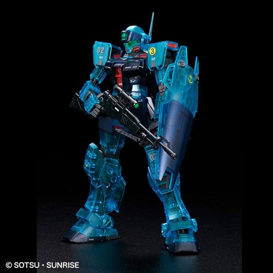 GUNDAM - MG 1/100 - GM Sniper II (Clear Color) - Premium Bandai - image 1