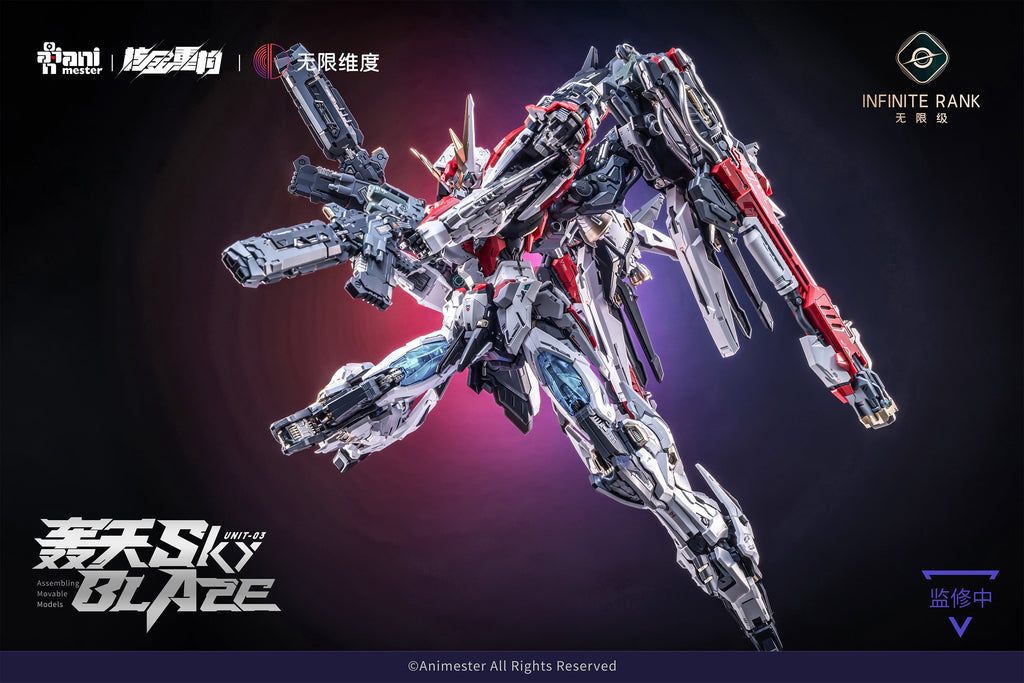AniMester x Nuclear Gold Reconstruction 1/72 Crystal Envoy Unit-03 Sky Blaze-5