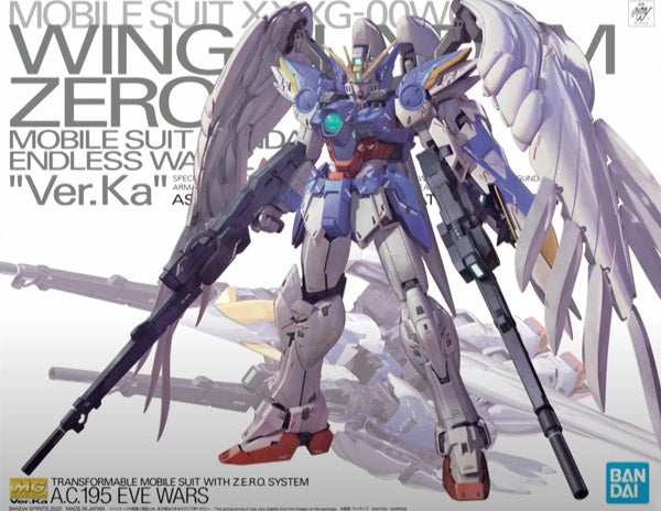 GUNDAM - MG 1/100 - Wing Gundam Zero EW Ver.Ka - Model Kit