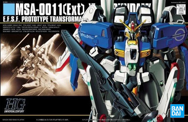 HGUC 1/144 - MSA-0011 (Ext) Ex-S Gundam artbox