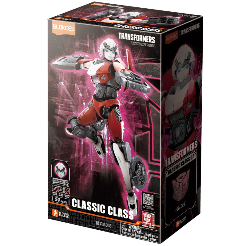 TRANSFORMERS - Arcee - Classic Class Blokees 2