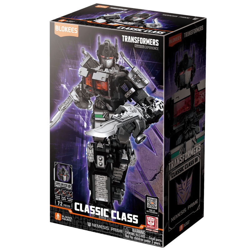 TRANSFORMERS - Nemesis Prime - Classic Class Blokees - 2