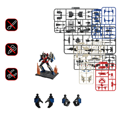 TRANSFORMERS - Starscream - Classic Class Blokees 3
