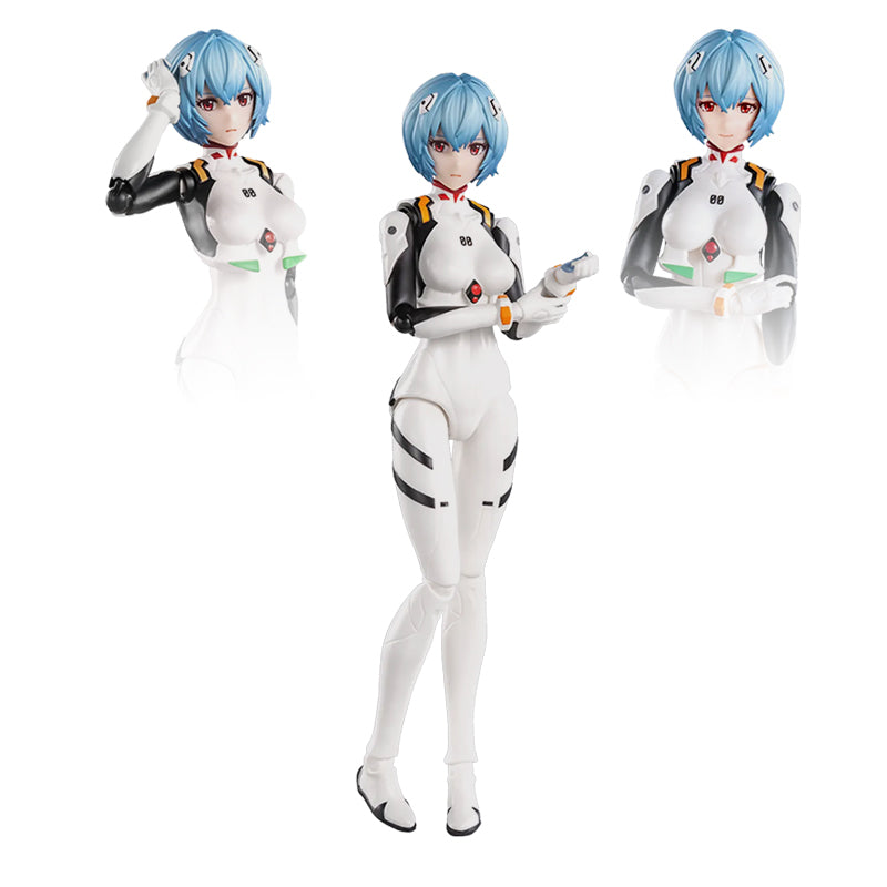 Blokees Evangelion Fantastics Series 01 Rei Ayanami Plug Suit full face