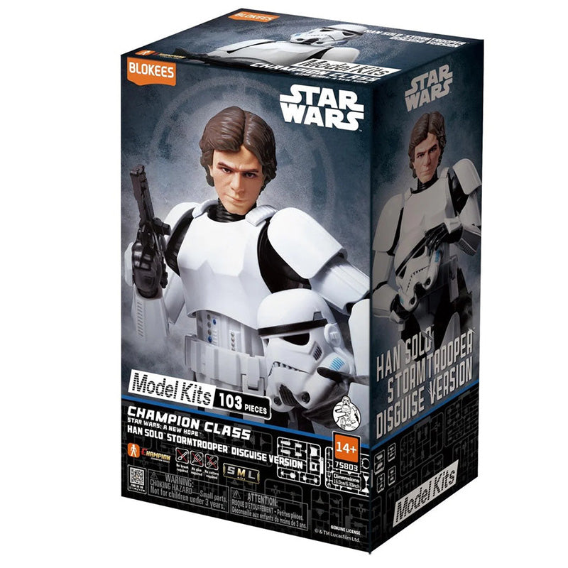 Blokees Star Wars Champion Class 03 Han Solo Stormtrooper Disguise Version artbox