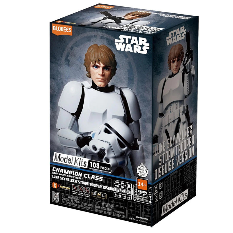 Blokees - Star Wars Champion Class 04 Luke Skywalker Stormtrooper Disguise artbox