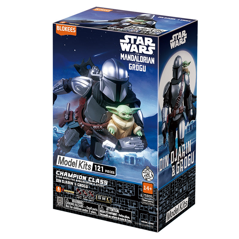 Blokees - Star Wars Champion Class 05 Din Djarin & Grogu artbox
