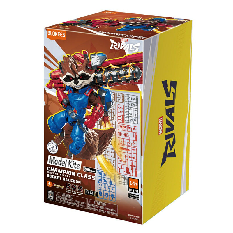 Blokees - Marvel Rivals Champion Class 08 Rocket Raccoon artbox