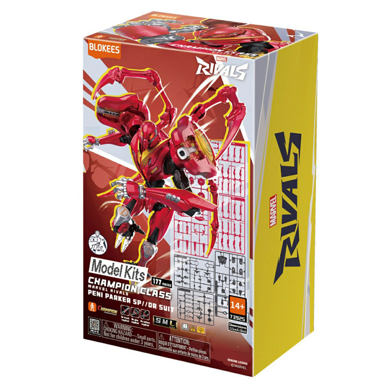 Boîte du Blokees Marvel Rivals Peni Parker SP//DR Suit Champion Class 09