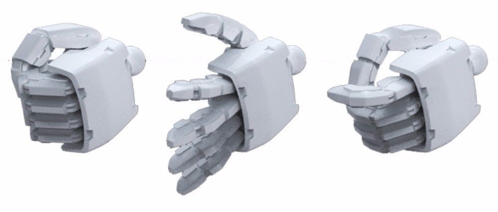 Builders Parts HD 1/144 MS Hand 02 Zeon -2