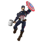 Captain America Blokees Champion Class avec bouclier et Mjolnir
